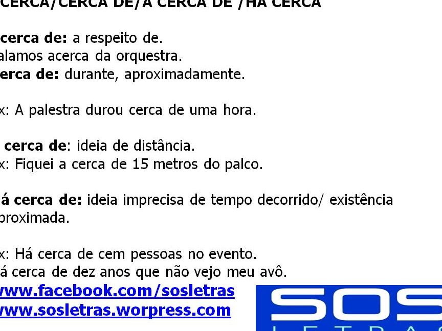exemplos-de-a-cerca-ou-acerca-para-entender-suas-diferencas Exemplos de a cerca ou acerca para entender suas diferenças