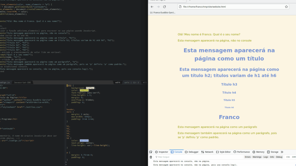 exemplos-de-codigo-javascript-para-desenvolver-na-web Exemplos de código JavaScript para desenvolver na web